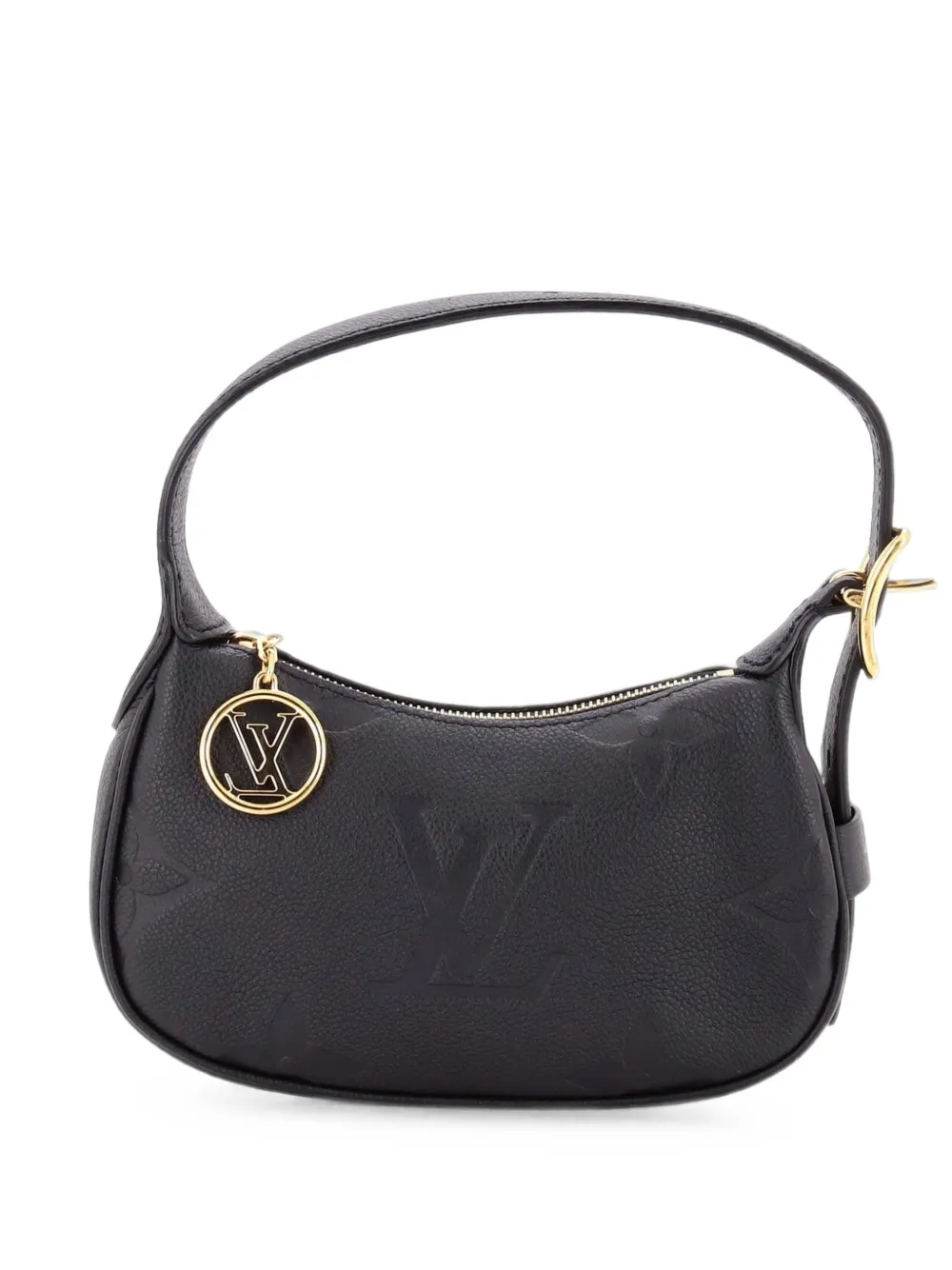 Louis Vuitton Pre-Owned Moon Shoulder Bag Monogram Empreinte Giant Mini hobo bag - Schwarz