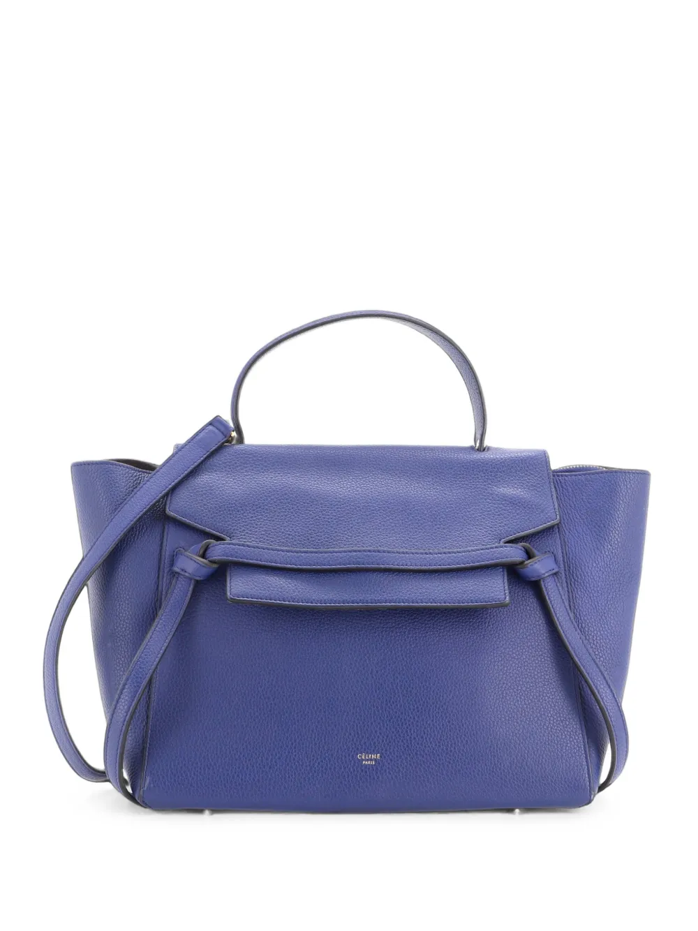 Celine Pre-Owned Borsa a spalla Belt Bag mini in pelle - Blu