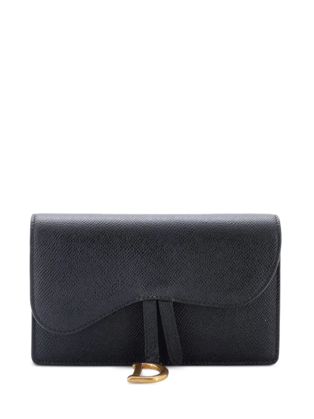 Christian Dior Pre-Owned sac banane Saddle rectangulaire en cuir - Noir Christian Dior Pre-Owned sac banane Saddle rectangulaire en cuir - Noir