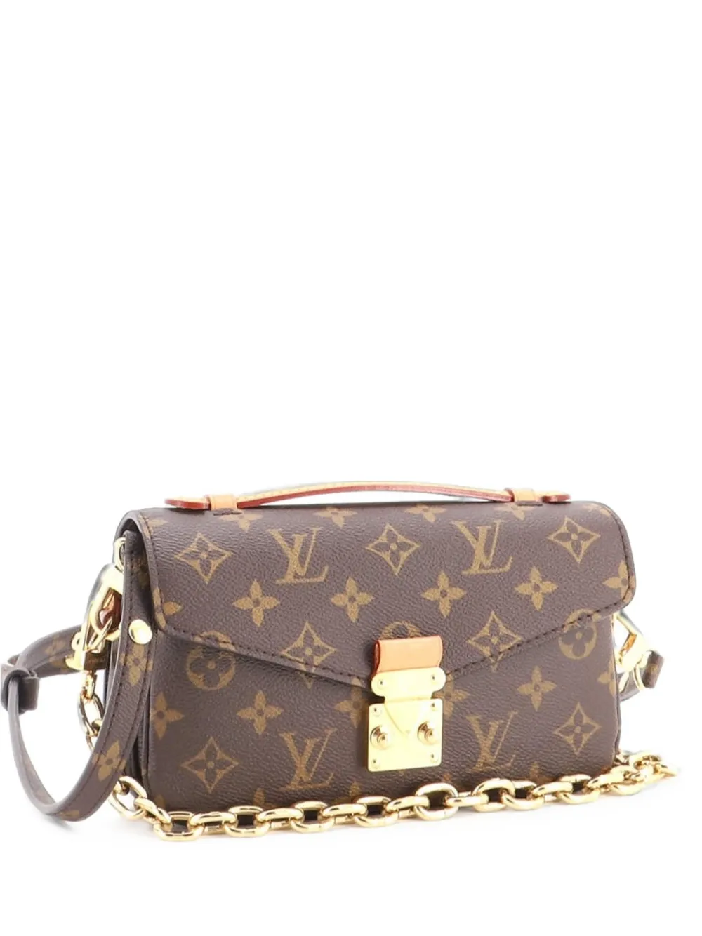 Louis Vuitton Pre-Owned Pochette Metis Monogram Canvas East West crossbody bag - Braun