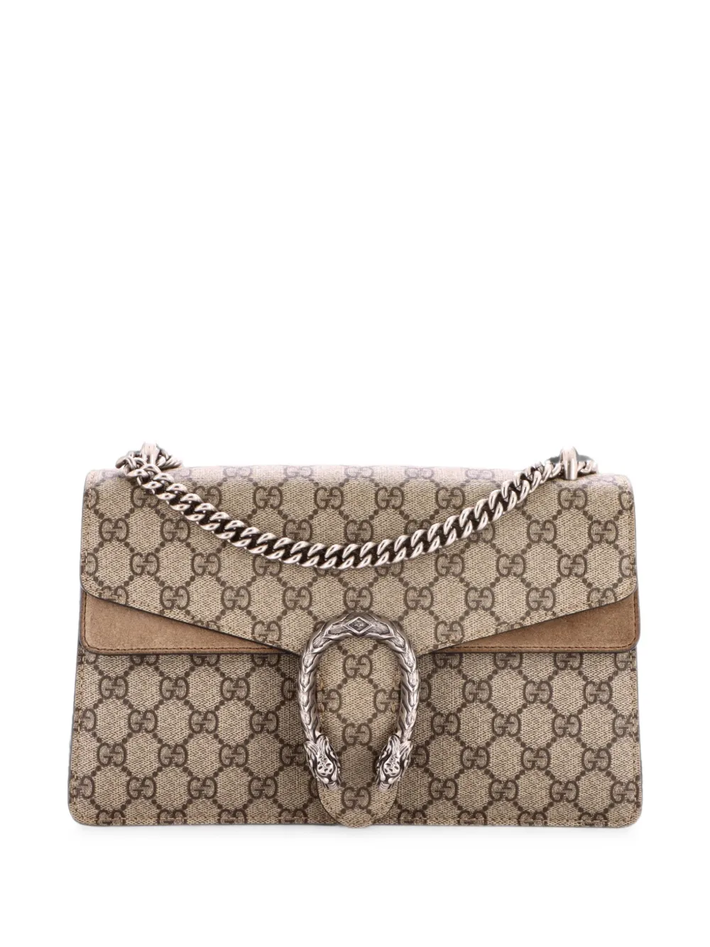Gucci Pre-Owned Dionysus Bag GG Coated Canvas Small shoulder bag - Marrone