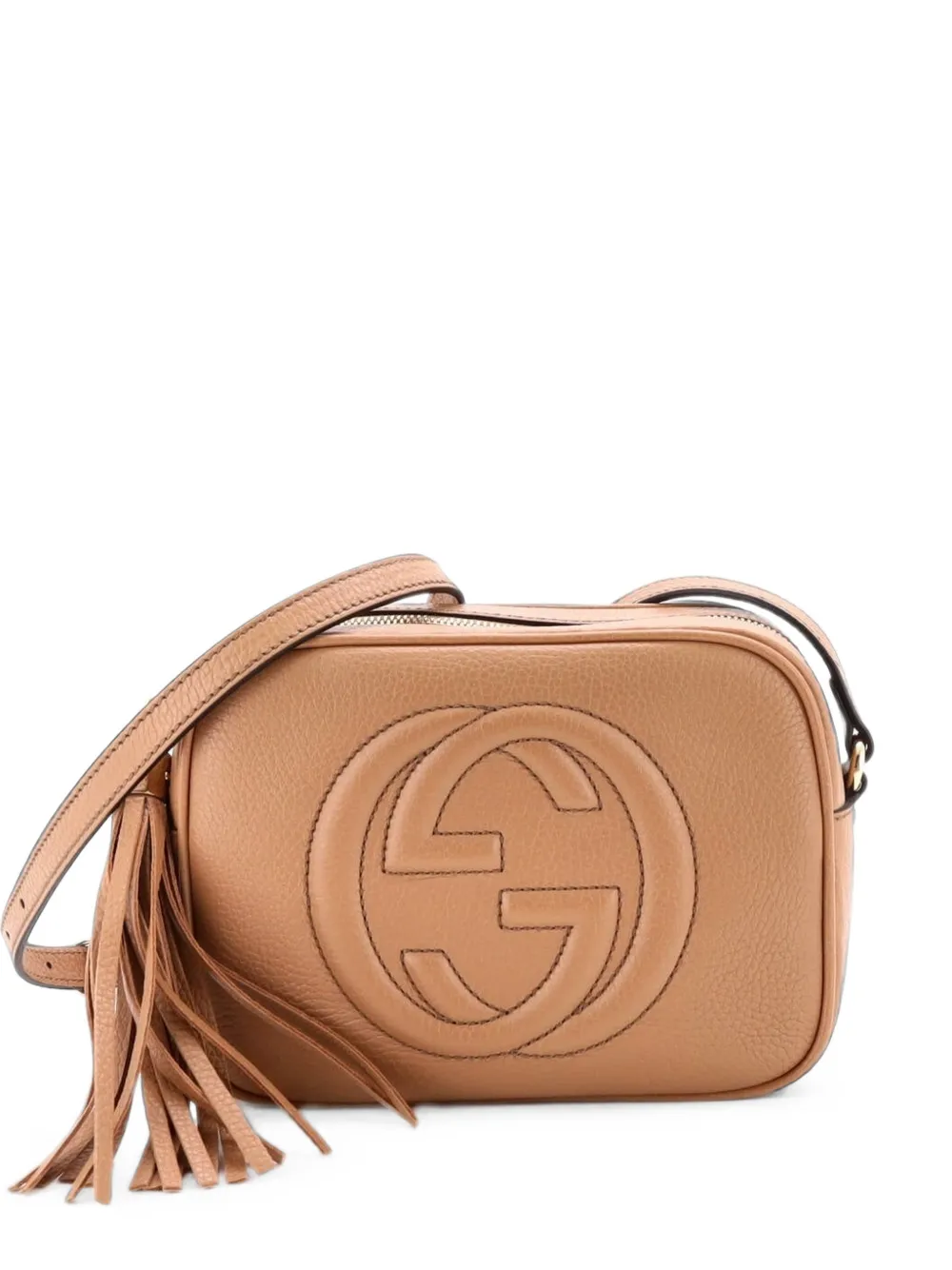 Gucci Pre-Owned Soho Disco Leather Small crossbody bag - Nude
