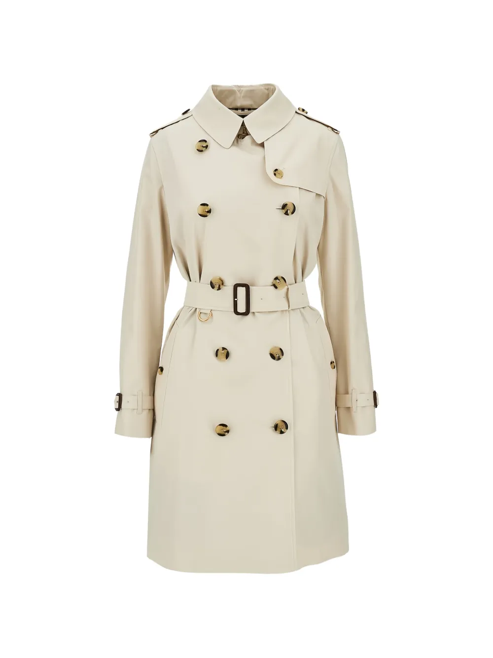 Burberry double-breasted Kensington trench coat - Toni neutri