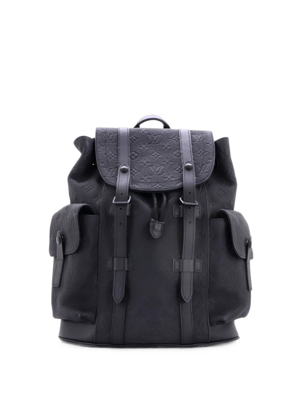 Louis Vuitton Pre-Owned Christopher Monogram Taurillon Leather PM backpack - Schwarz