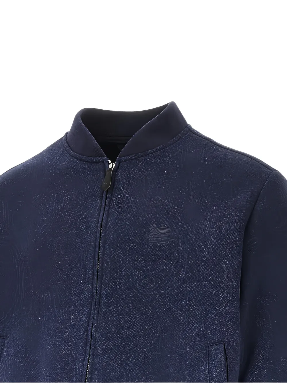 ETRO Paisley bomber jacket Blauw