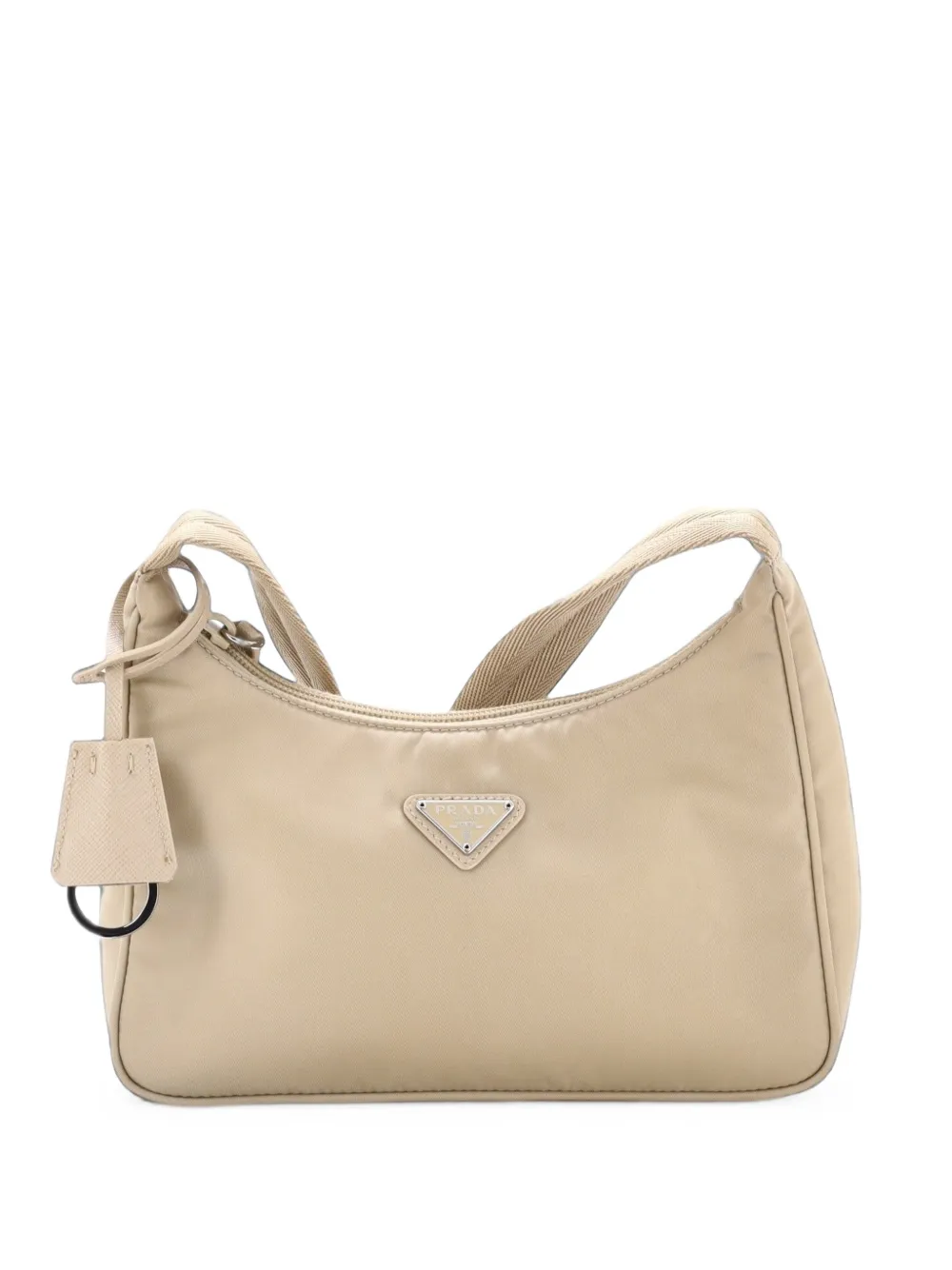 Prada Pre-Owned Re-Edition 2000 Tessuto Mini hobo bag - Toni neutri