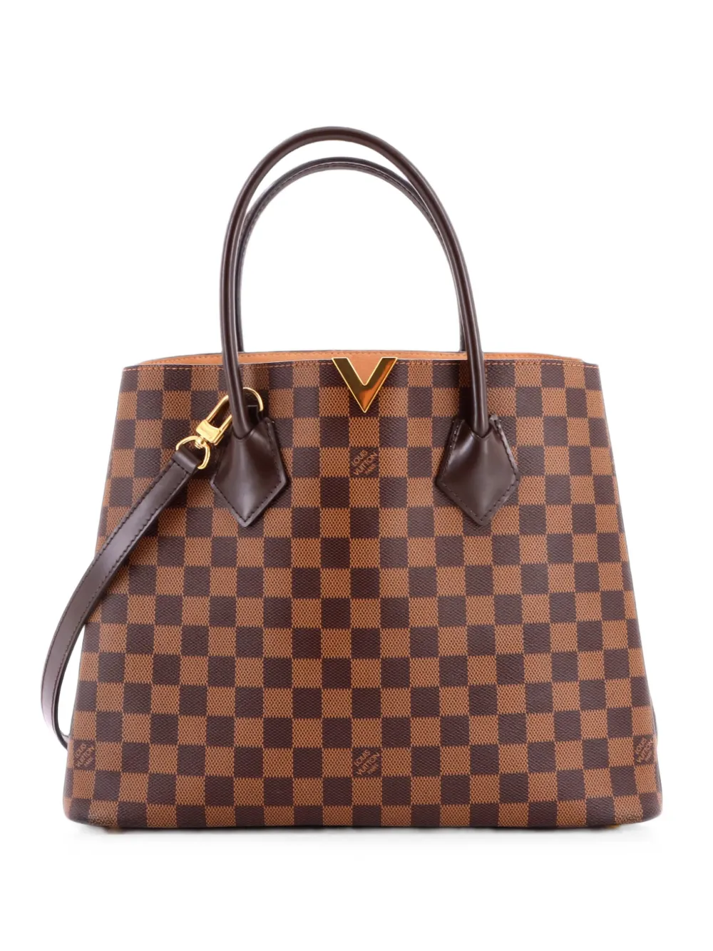 Louis Vuitton Pre-Owned Kensington Handbag Damier tote bag - Braun