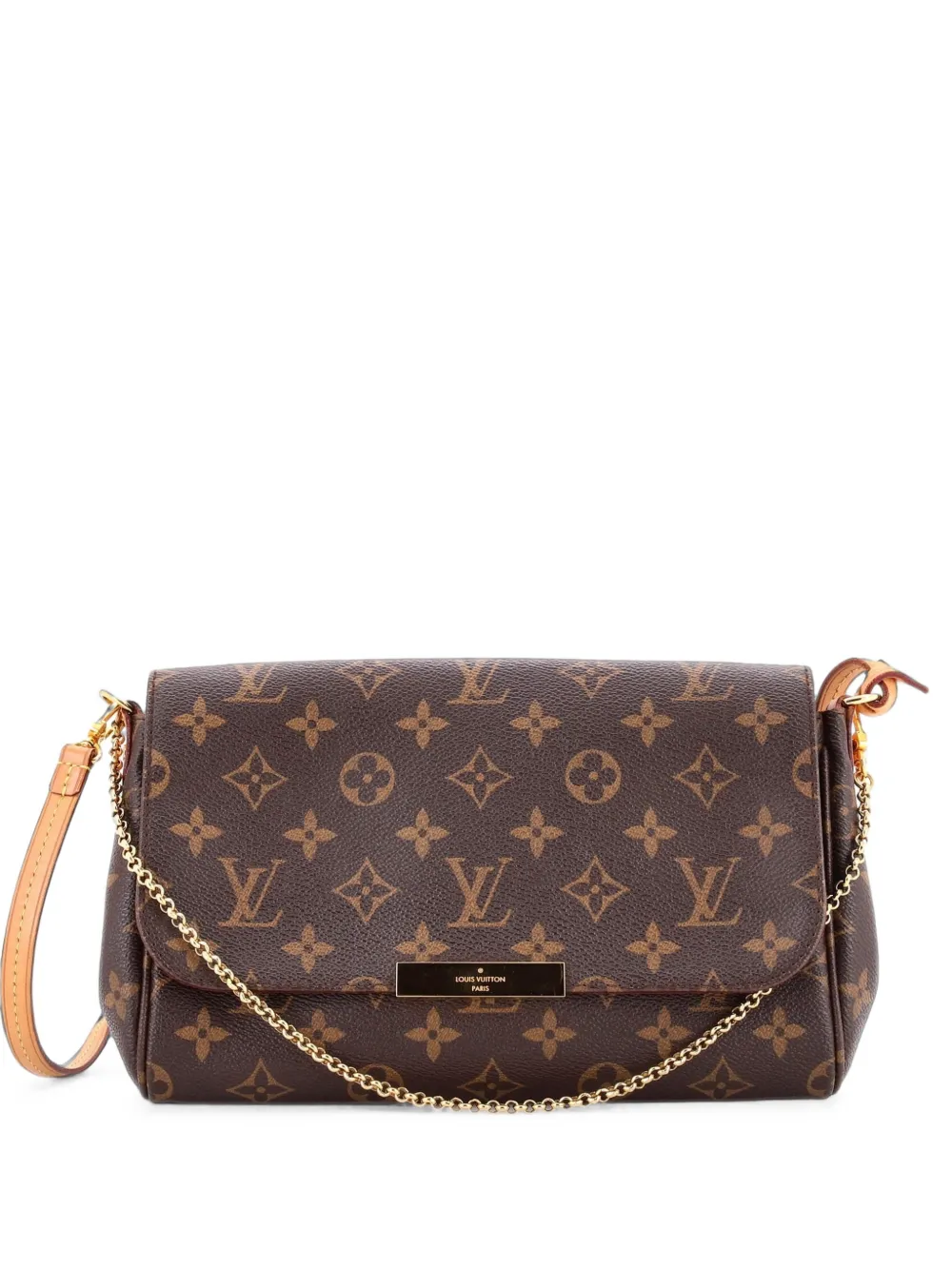 Louis Vuitton Pre-Owned Favorite Handbag Monogram Canvas MM crossbody bag - Braun