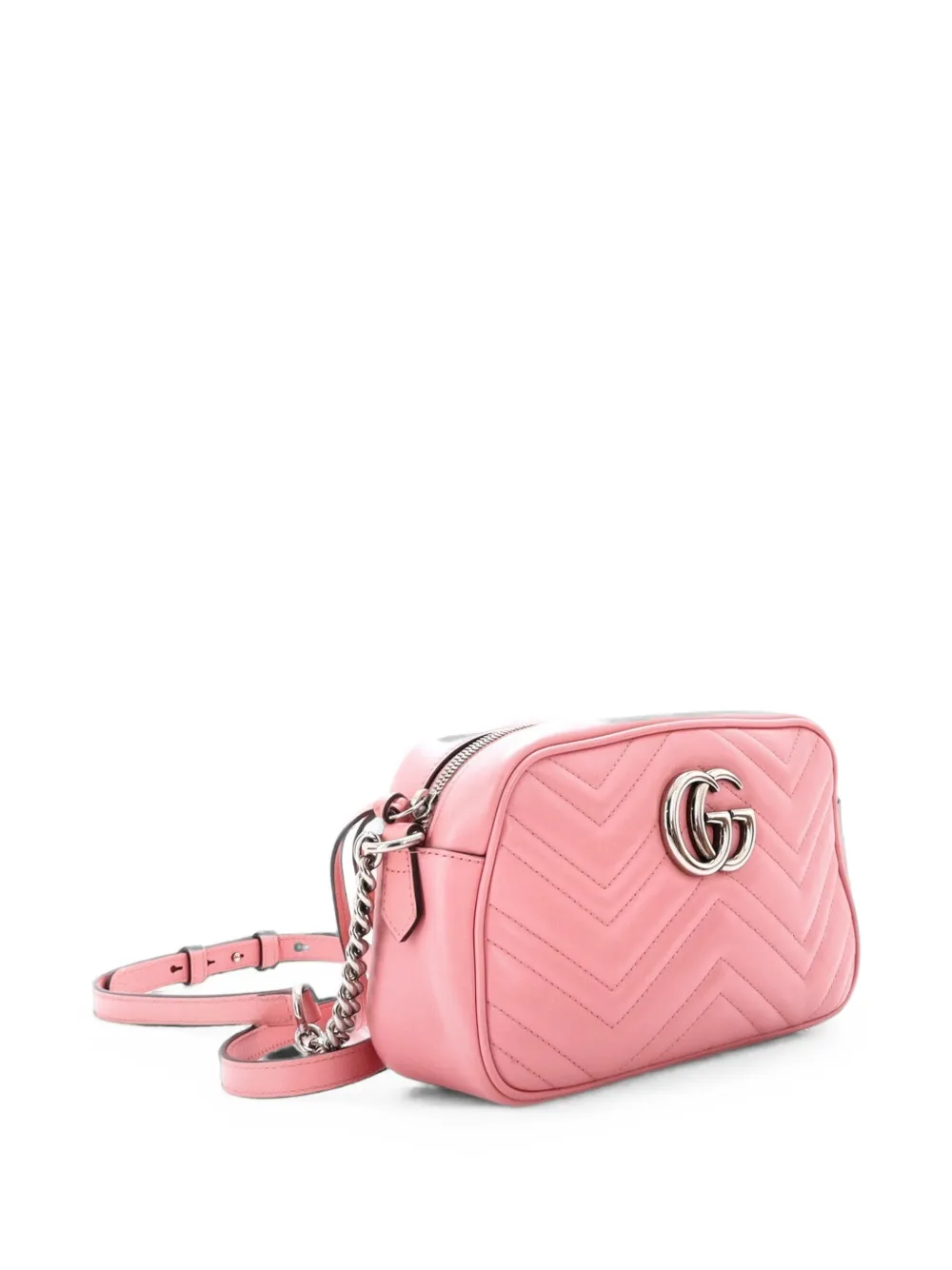 Gucci Pre-Owned GG Marmont Shoulder Bag Matelasse Leather Small crossbody bag - Rosa