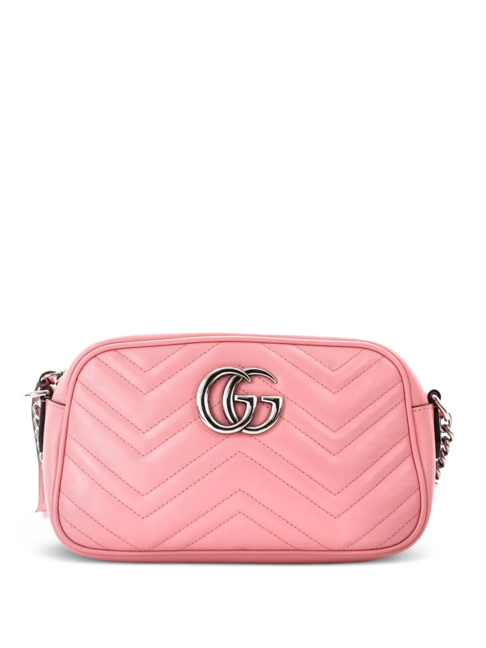 Gucci Pre-Owned GG Marmont Shoulder Bag Matelasse Leather Small crossbody bag - Rosa
