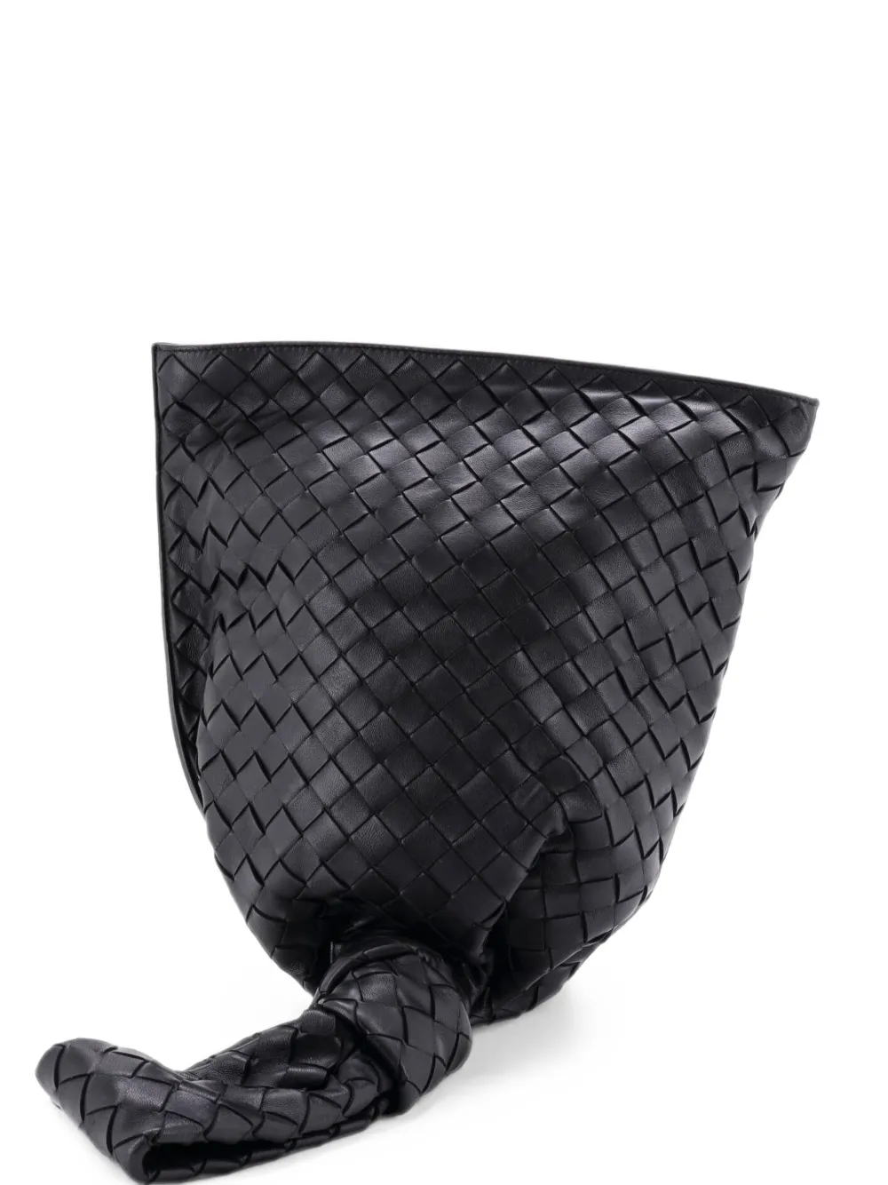Bottega Veneta Pre-Owned BV Twist Bag Intrecciato Nappa satchel - Nero