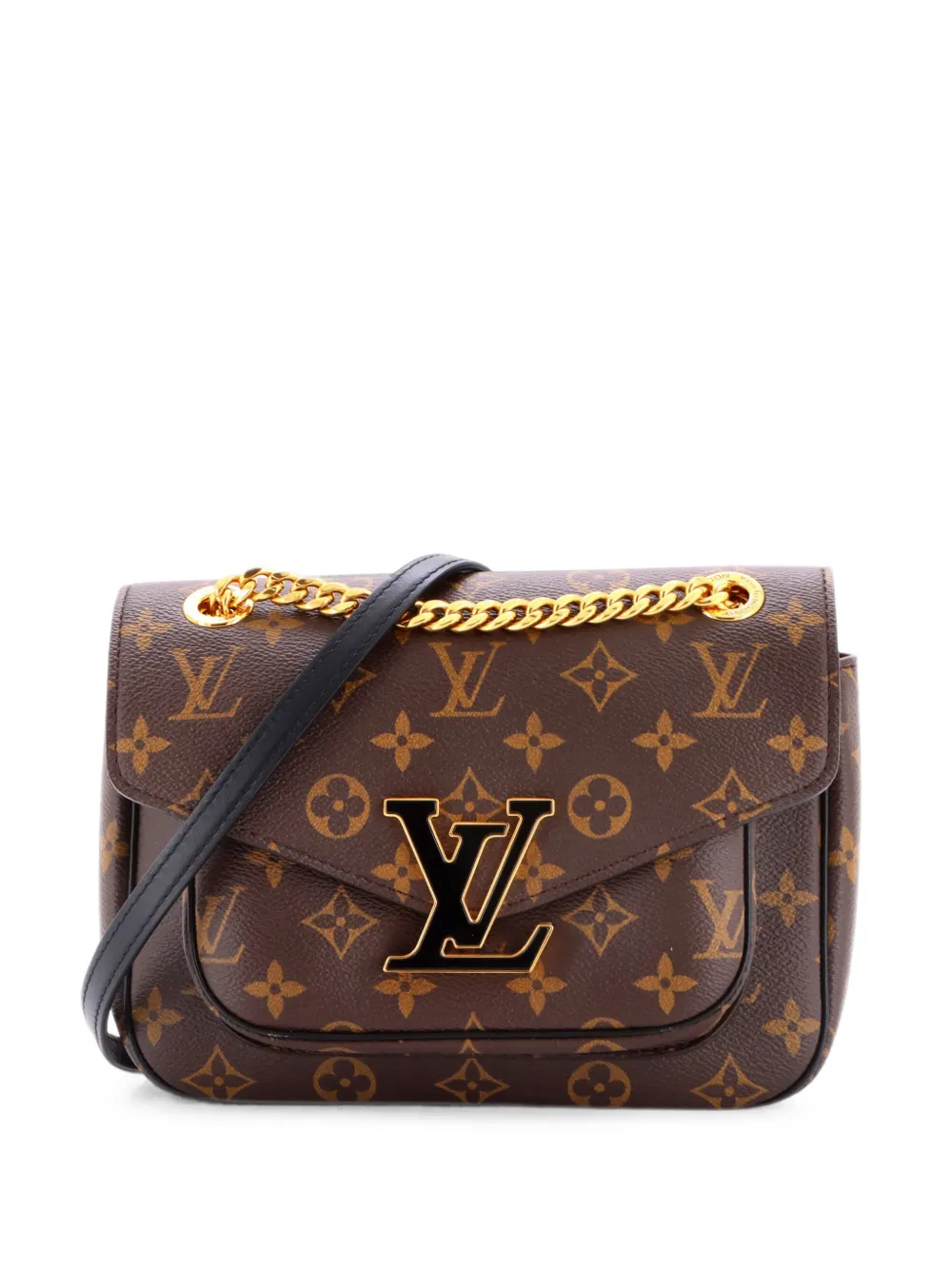 Louis Vuitton Pre-Owned Passy Handbag Monogram Canvas crossbody bag - Braun