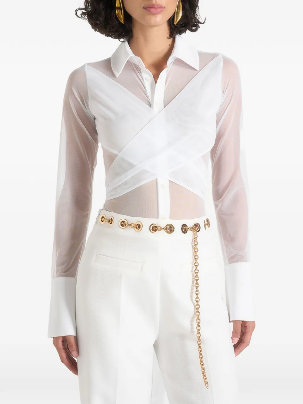 Manière De Voir Canelle crossover bodysuit