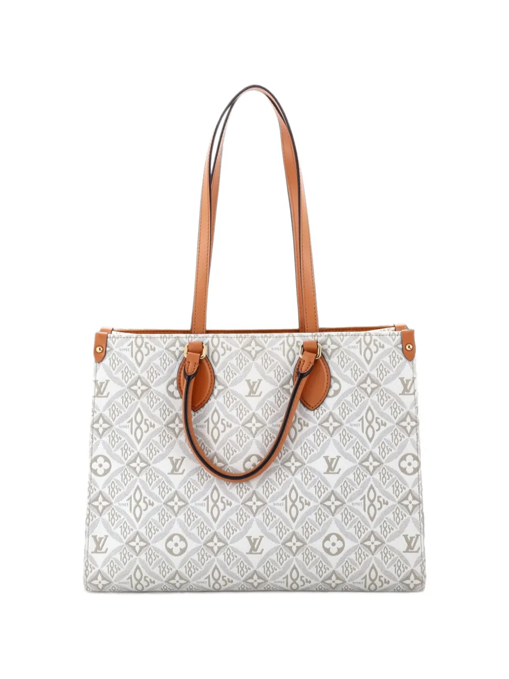 Louis Vuitton Pre-Owned OnTheGo Limited Edition Since 1854 Monogram Jacquard MM tote bag - Toni neutri