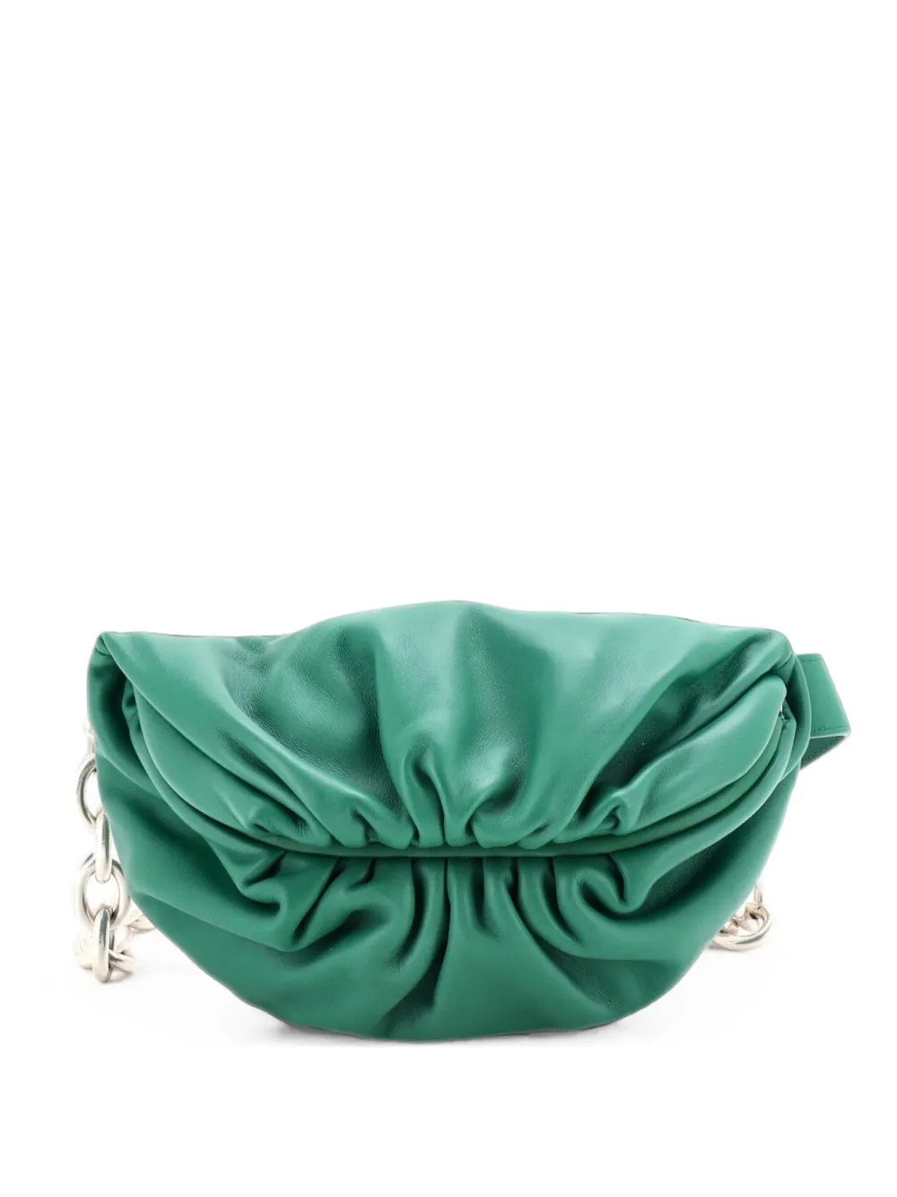 Bottega Veneta Pre-Owned The Chain Pouch Leather belt bag - Grün