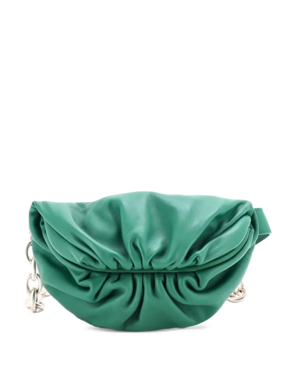 Bottega Veneta Pre-Owned The Chain Pouch Leather belt bag - Verde