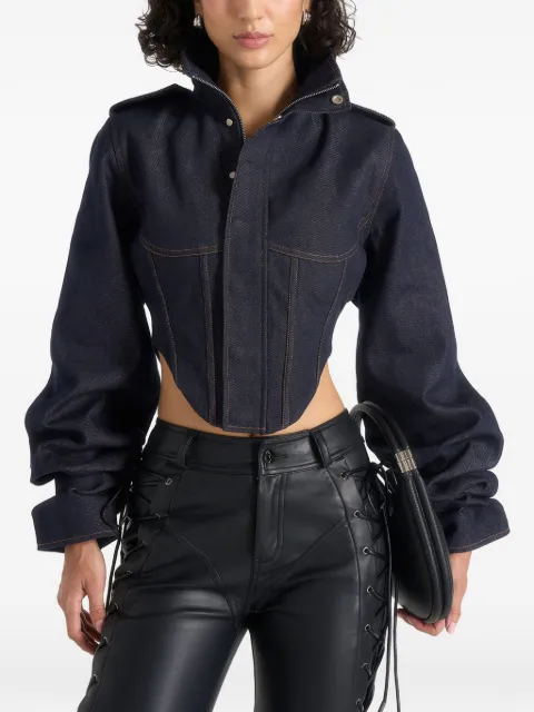 Manière De Voir veste corset à manches collées Solange