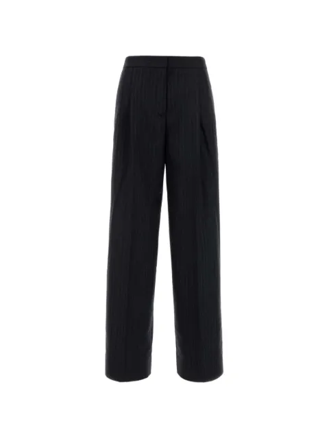 Jil Sander wool pinstripe trousers