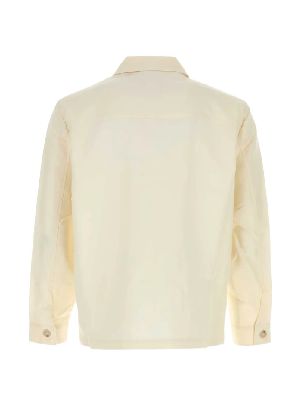 BOSS Ruimvallend shirtjack van twill Beige
