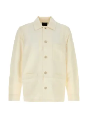Jil Sander ボタン シャツジャケット | ニュートラル | FARFETCH JP