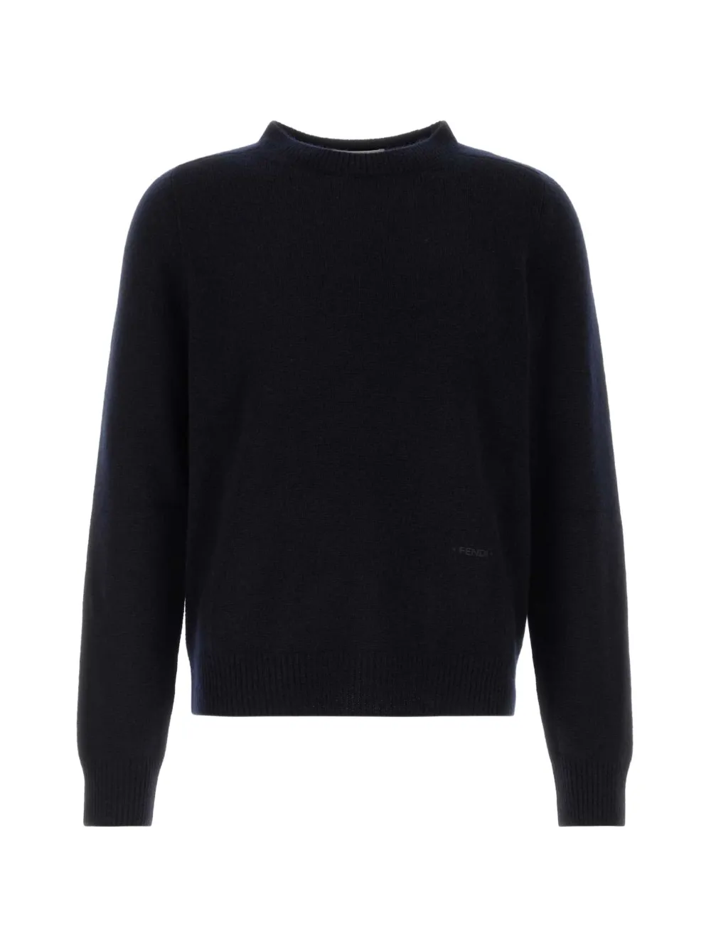 FENDI cashmere crew-neck sweater - Blu