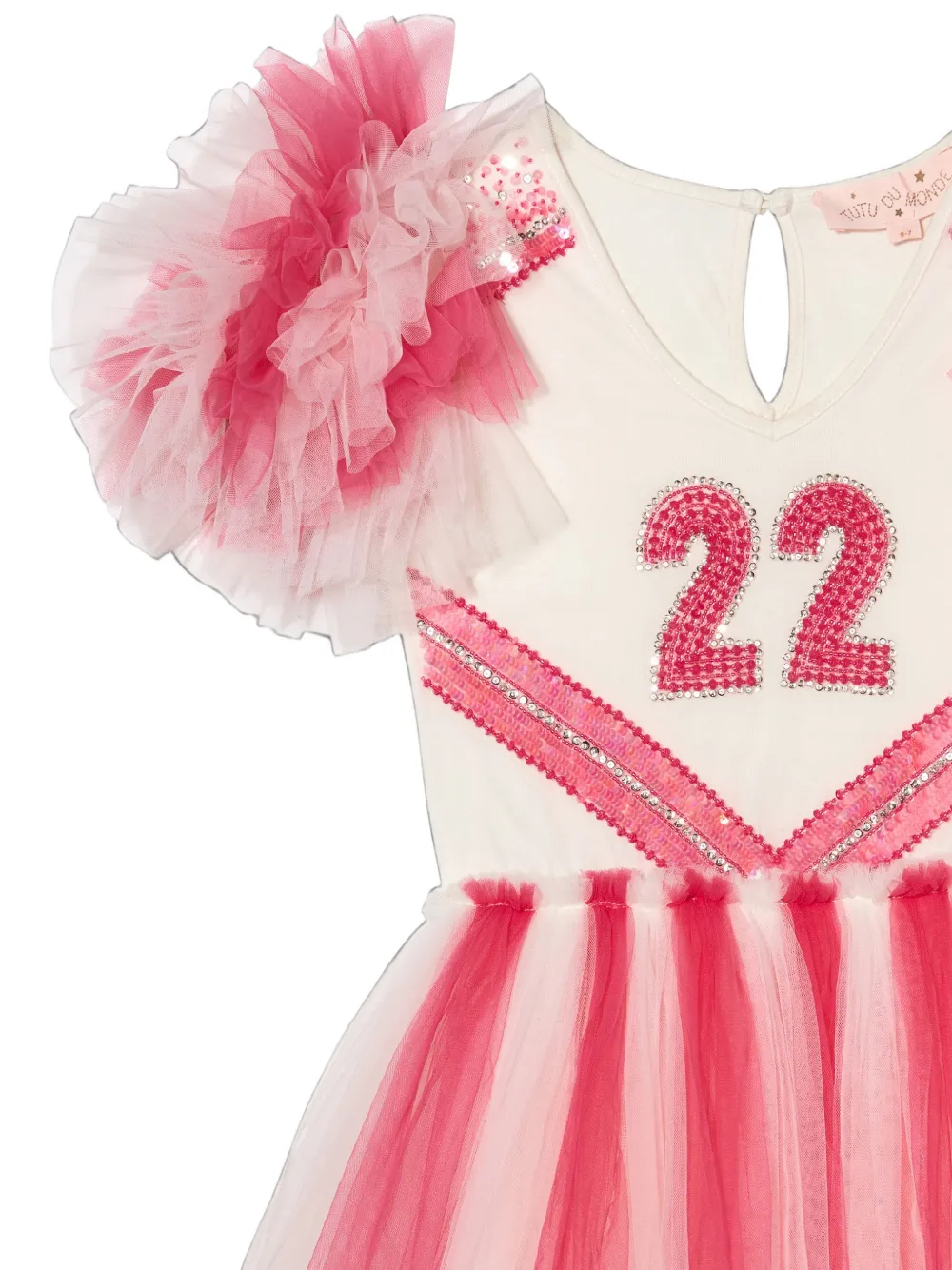 Tutu Du Monde Cheer mini-jurk met tutu Roze