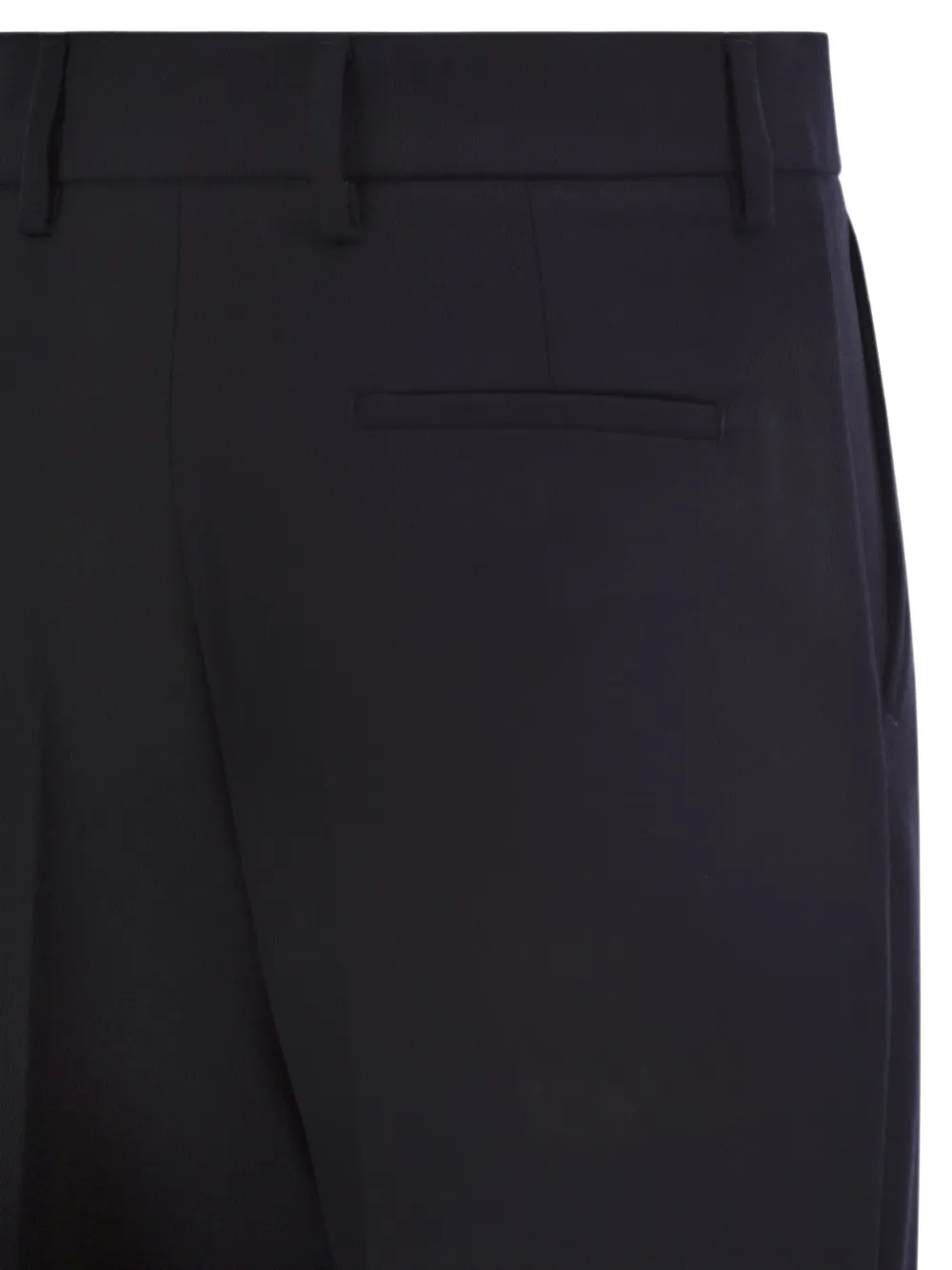 Weekend Max Mara tailored virgin wool trousers Blauw