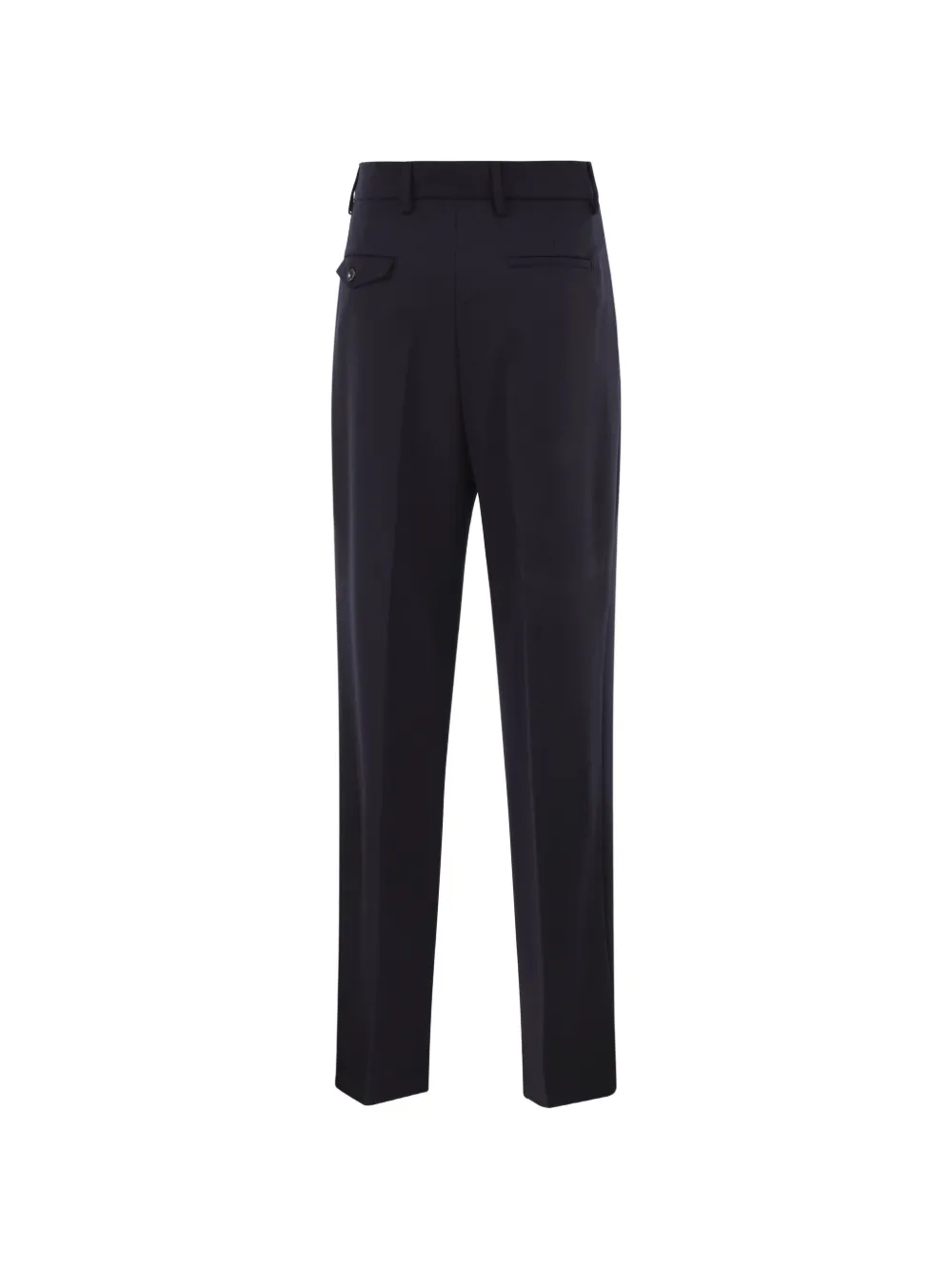 Weekend Max Mara tailored virgin wool trousers Blauw