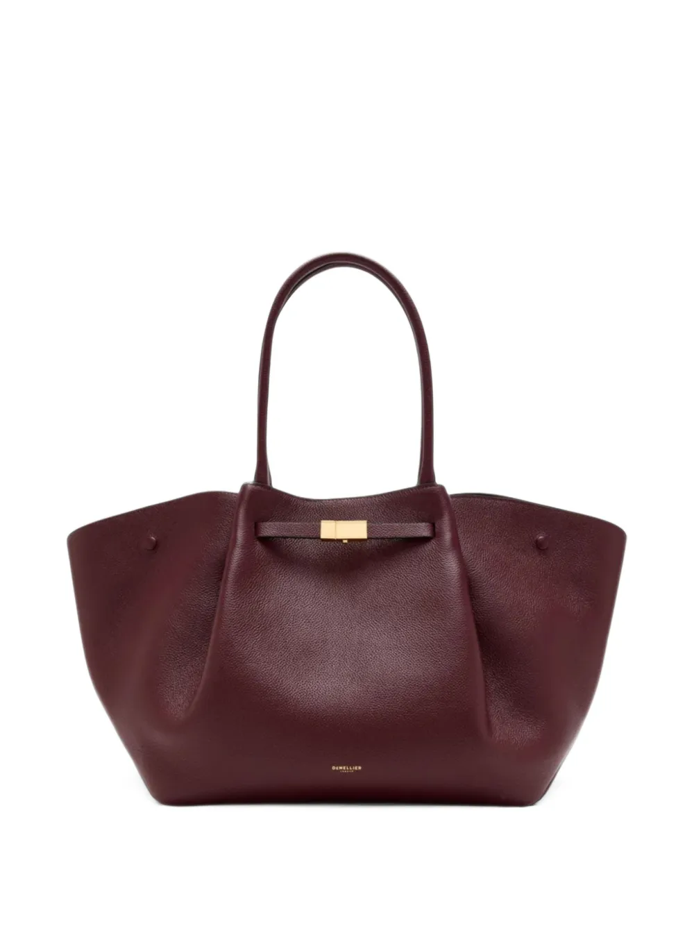 DeMellier The New York leather tote bag - Rosso