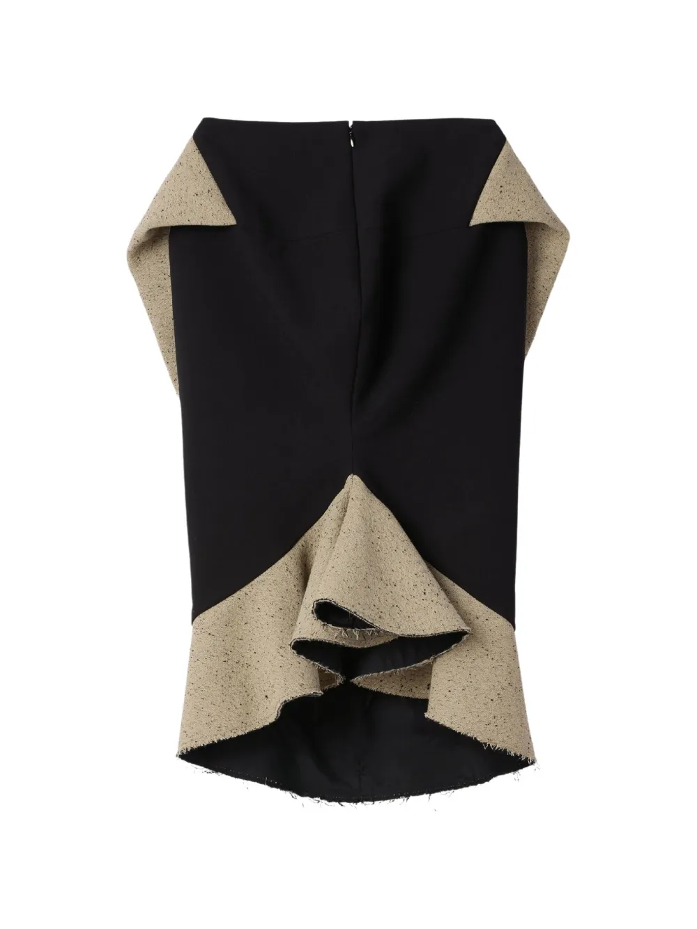 Jacquemus The Paloma skirt midi godet Beige