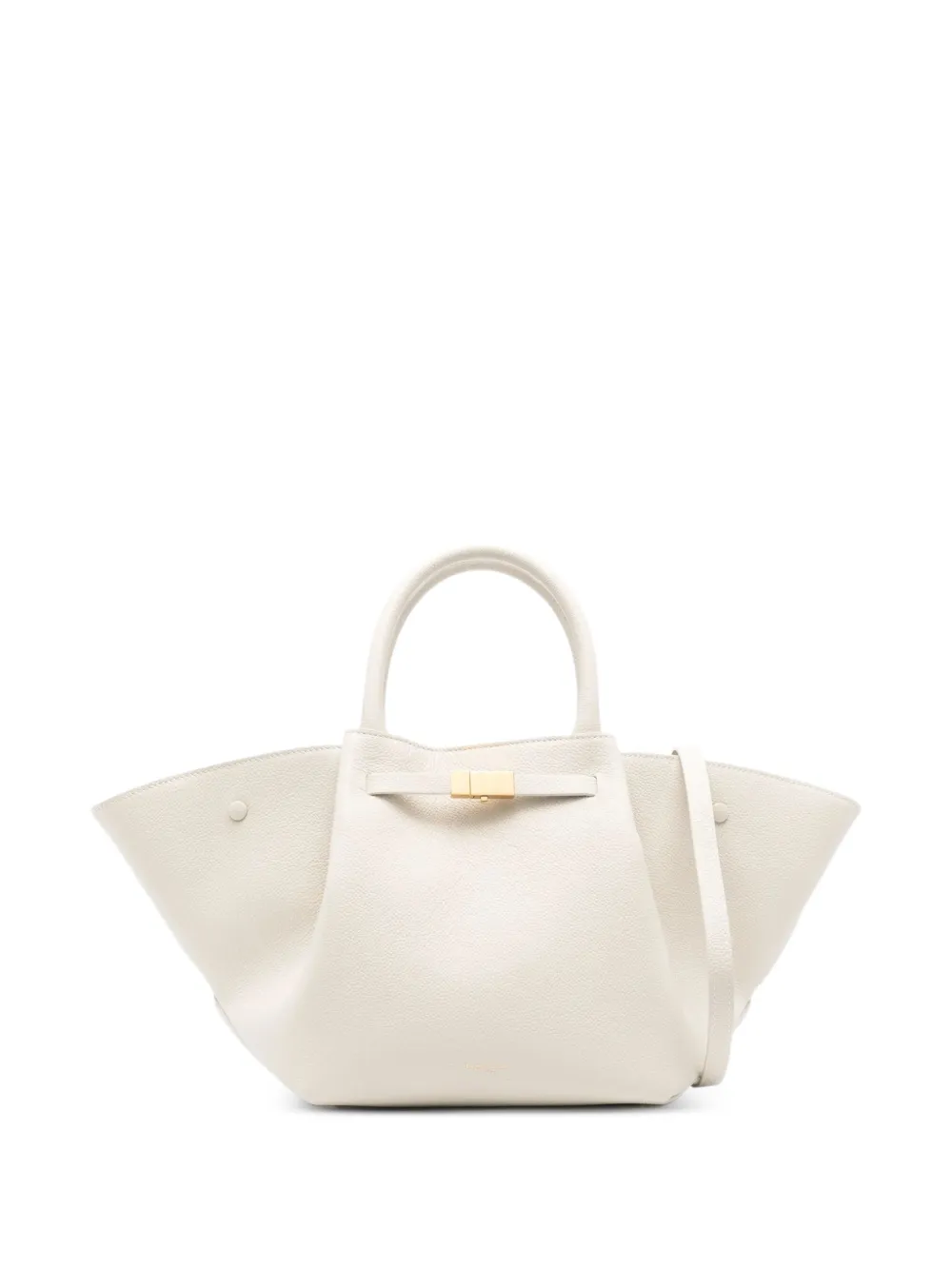 DeMellier medium New York leather tote bag - Toni neutri