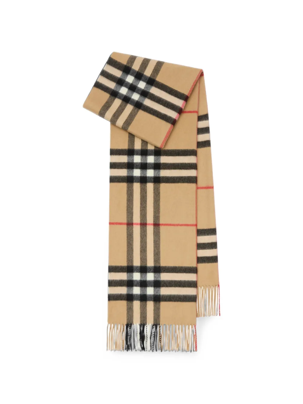 Burberry Geruite sjaal Beige