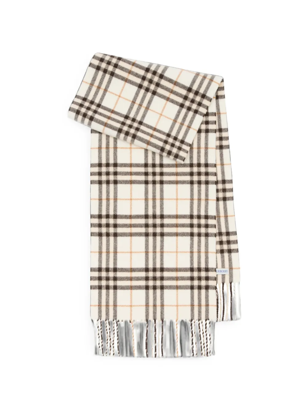 Burberry Geruite sjaal Beige