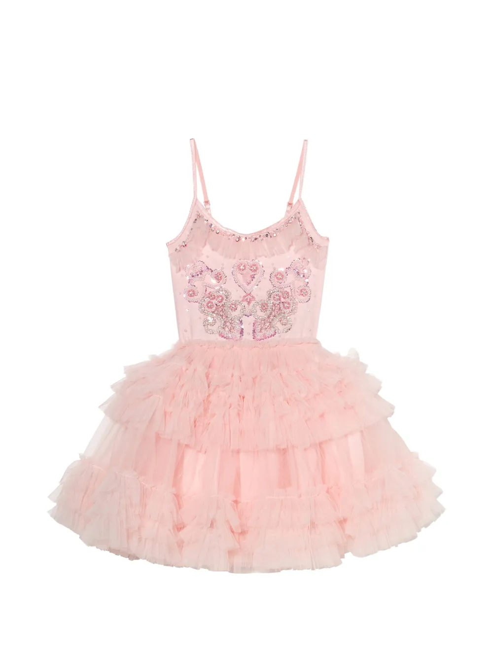 Tutu Du Monde Prima Ballerina sequin-embellished ruffled mini dress - Rosa