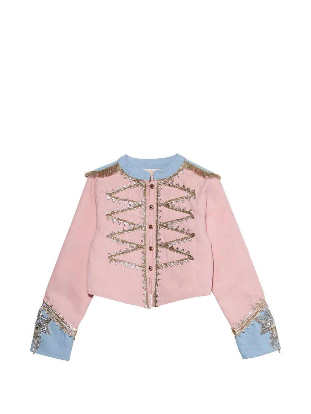 Tutu Du Monde Ringmaster crystal-fringe jacket - Rosa