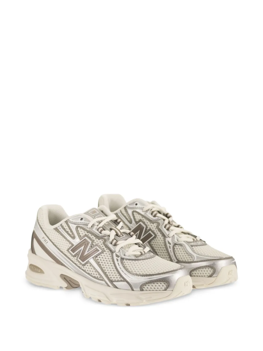 New Balance mesh-panelled sneakers Wit