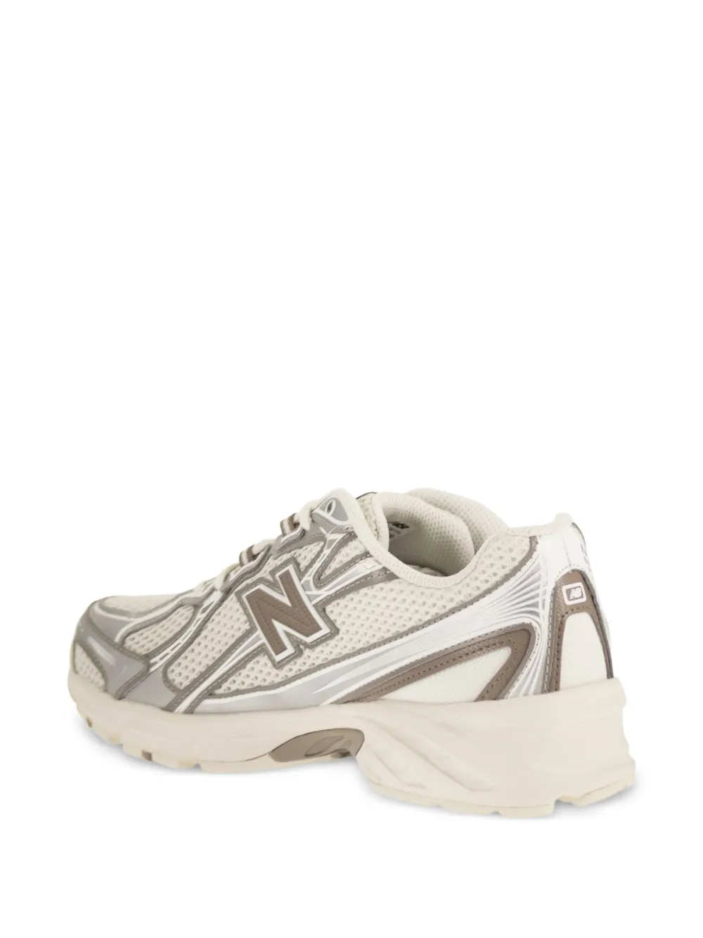 New Balance mesh-panelled sneakers Wit