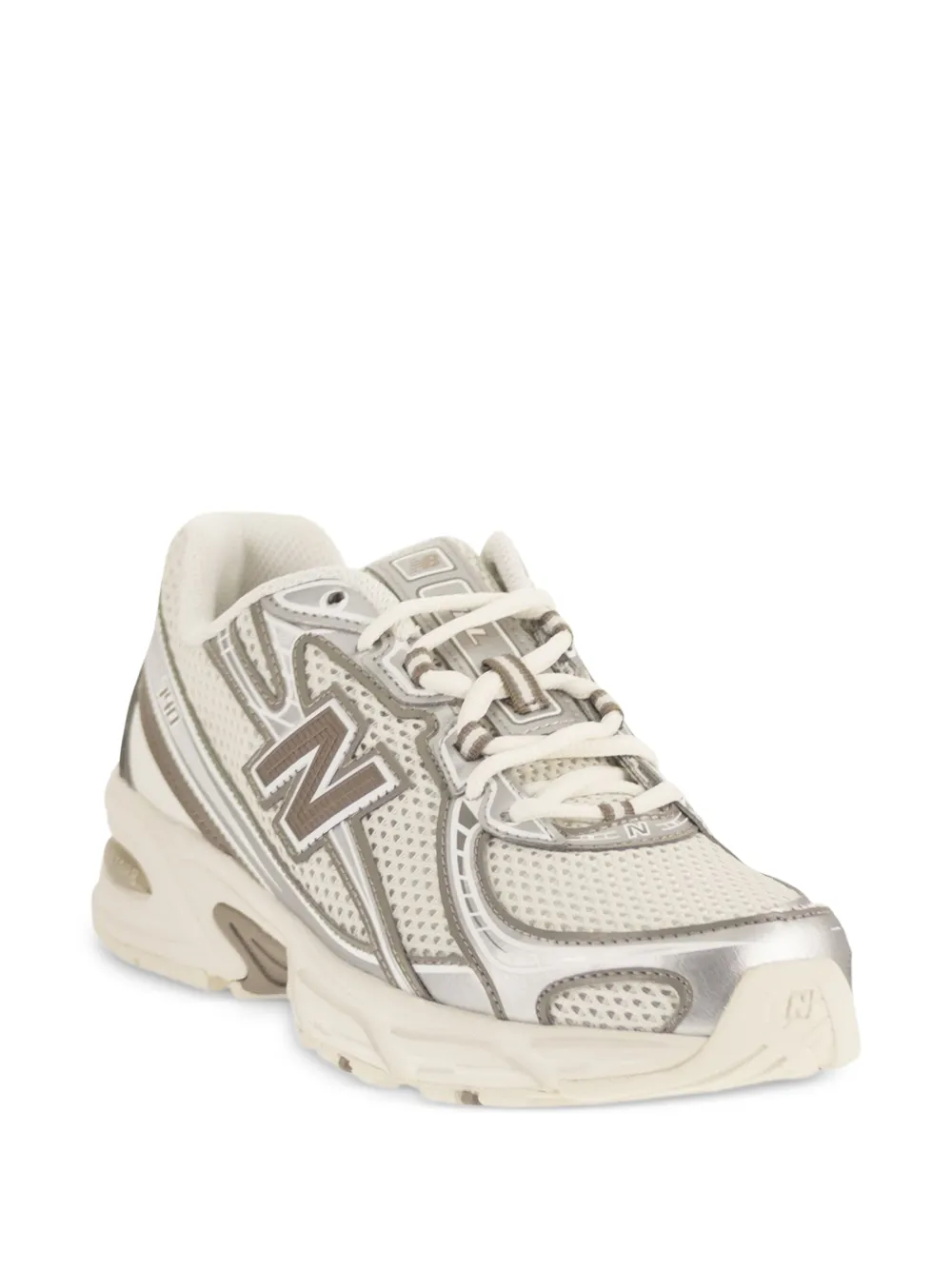 New Balance mesh-panelled sneakers Wit
