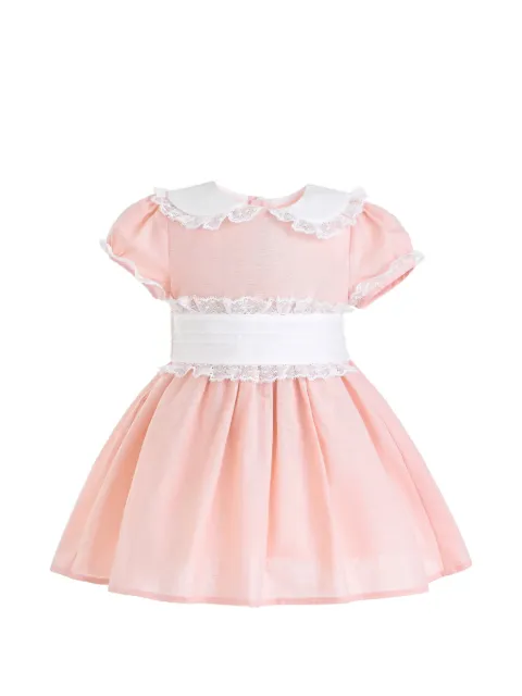 Tulleen Odette lace-trim bow-back dress