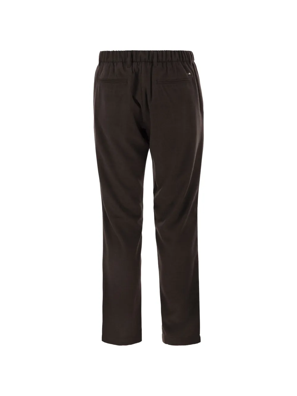 Herno Plooibroek met elastische tailleband Bruin