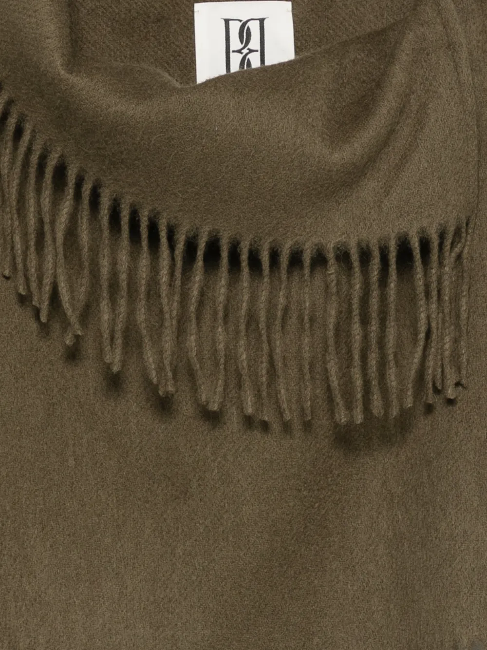 By Malene Birger fringed cape scarf · One Size