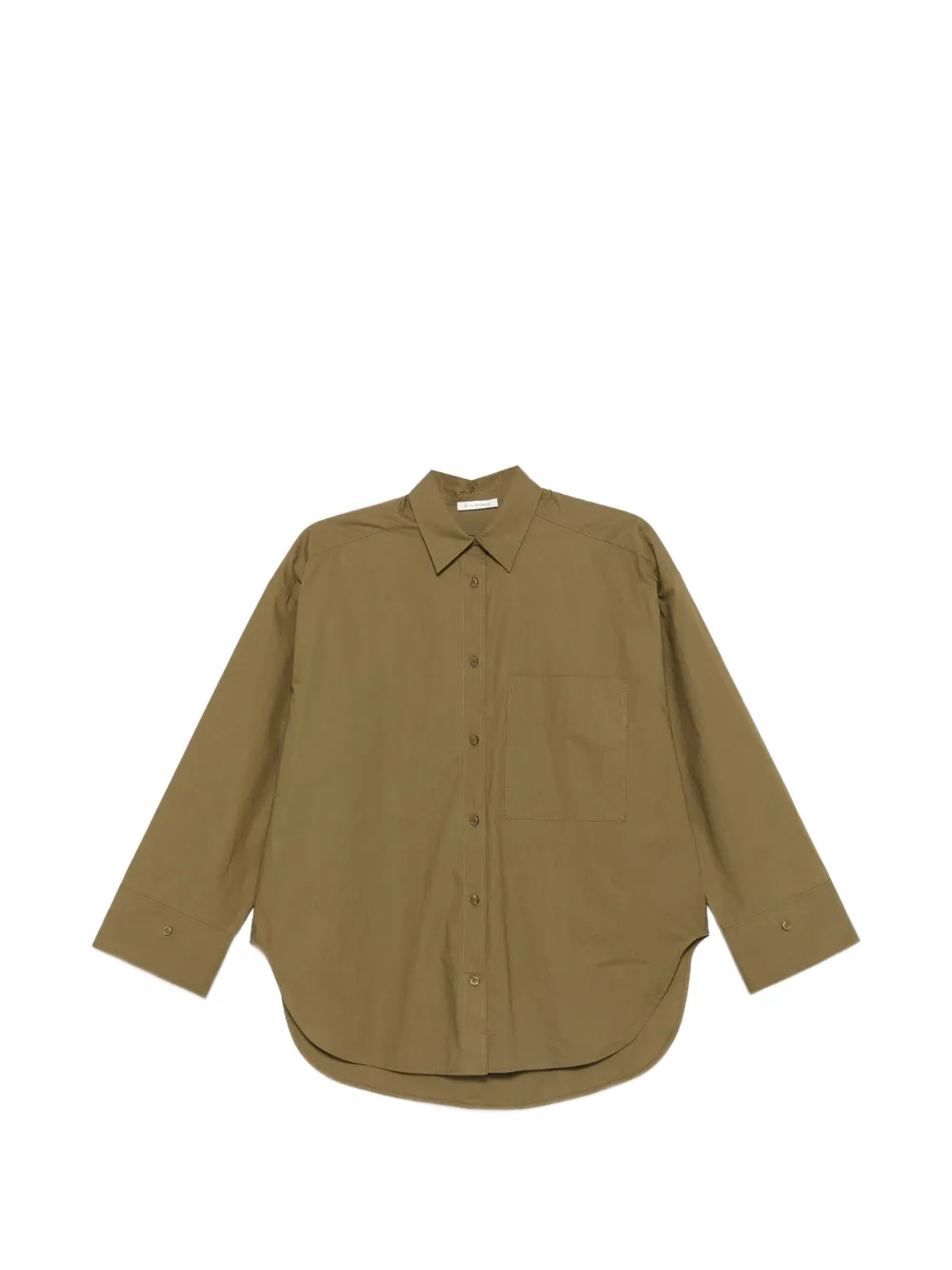 By Malene Birger Derris cotton shirt Groen