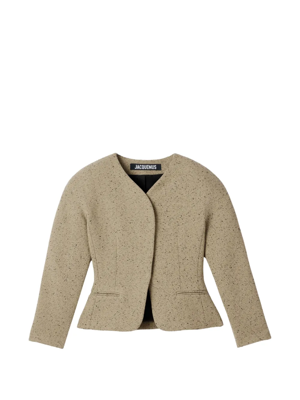 Jacquemus the mini Ovalo jacket - Toni neutri