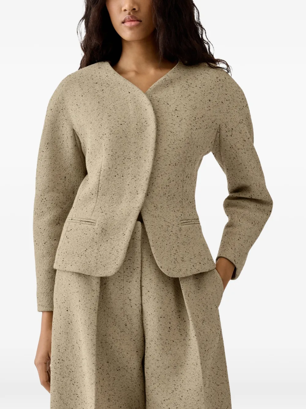 Jacquemus The Mini Ovalo jack Beige