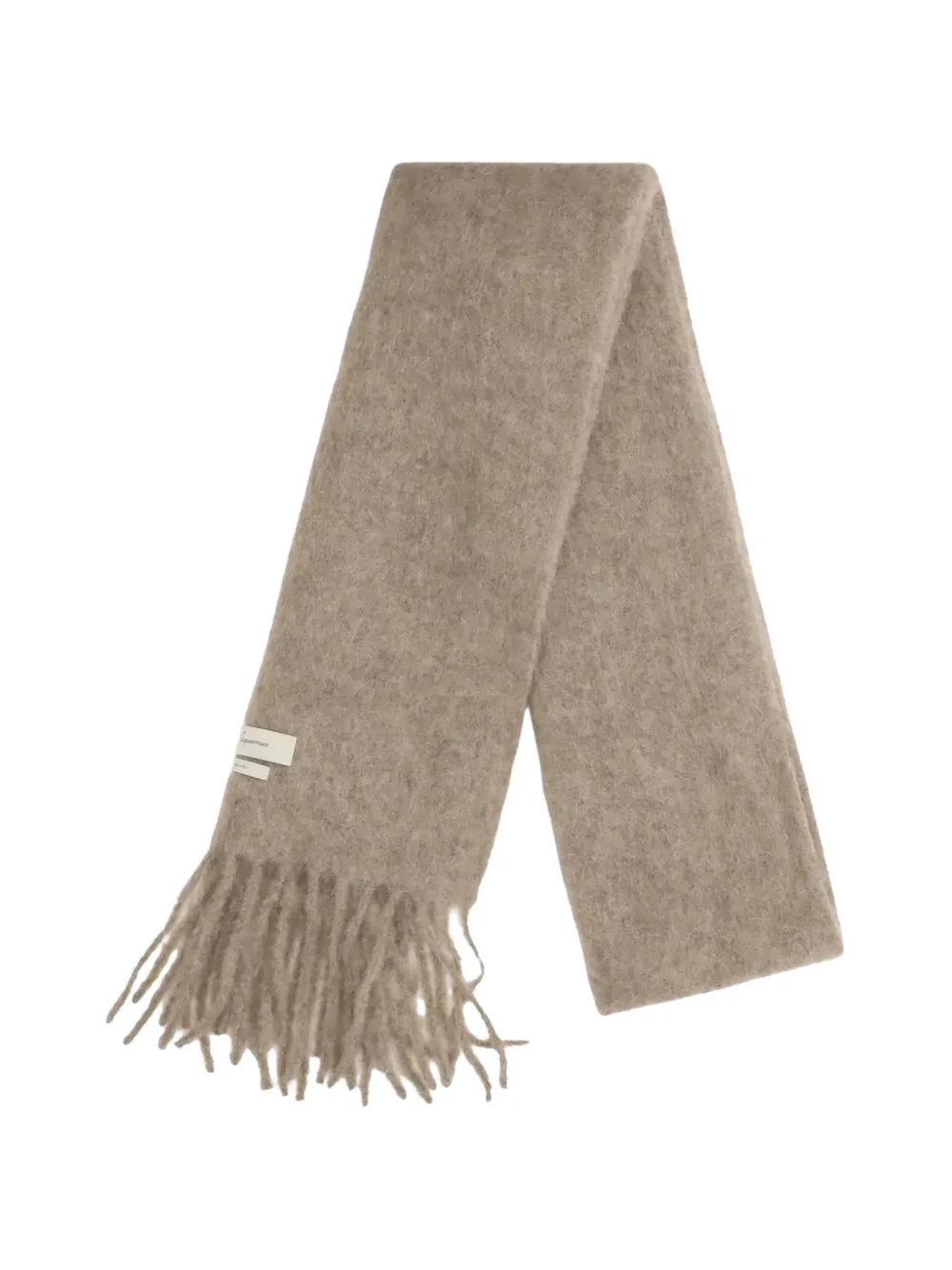 Jacquemus The Carro scarf Beige