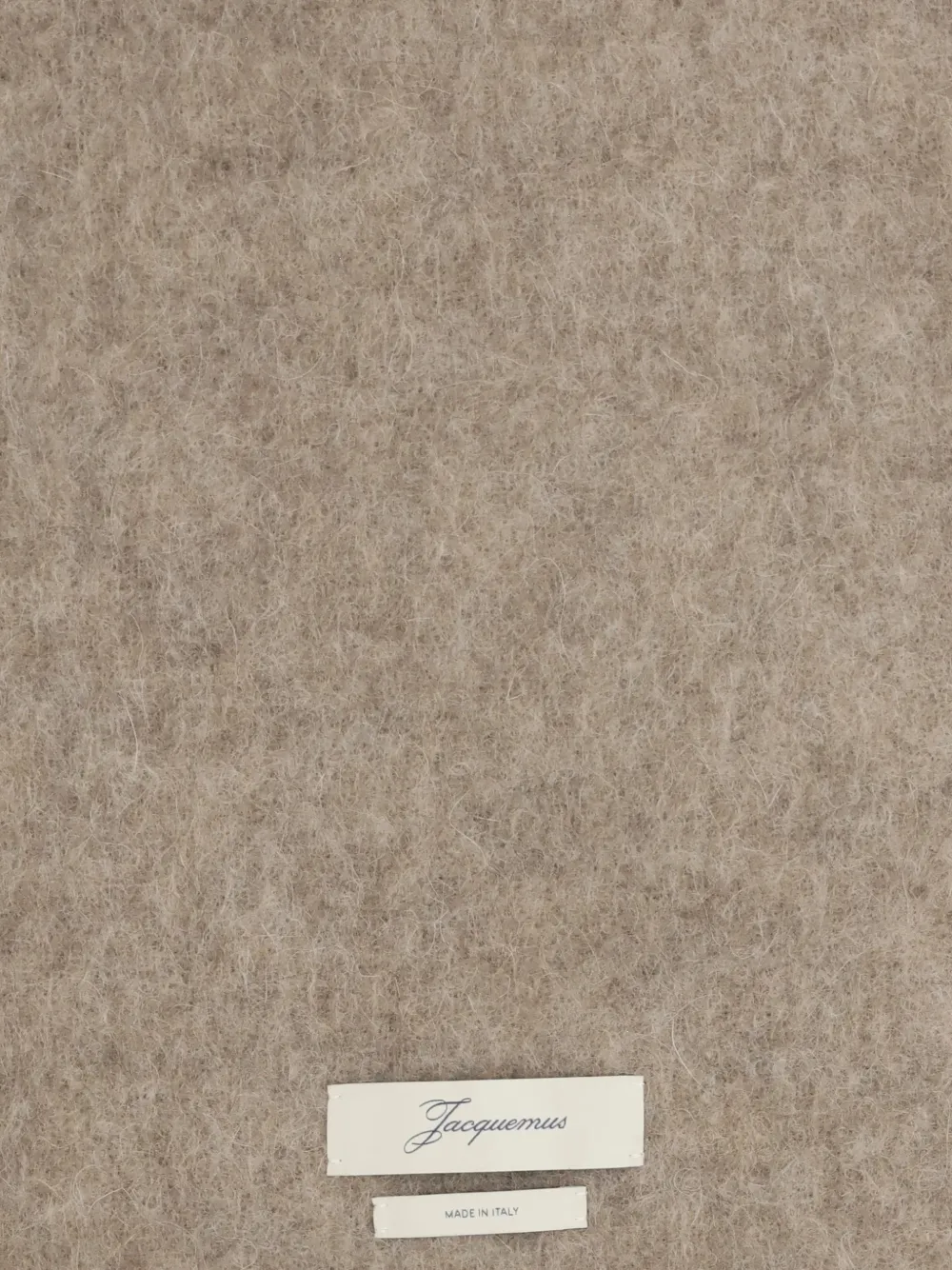 Jacquemus The Carro scarf Beige