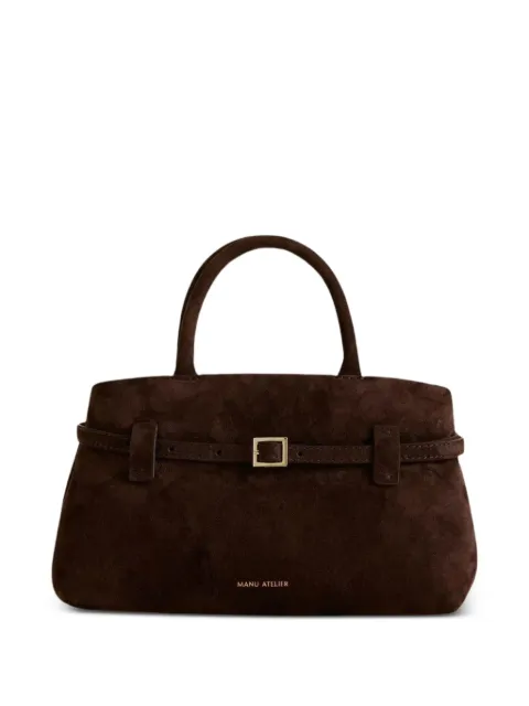 Manu Atelier 25 Le Cambon suede tote bag