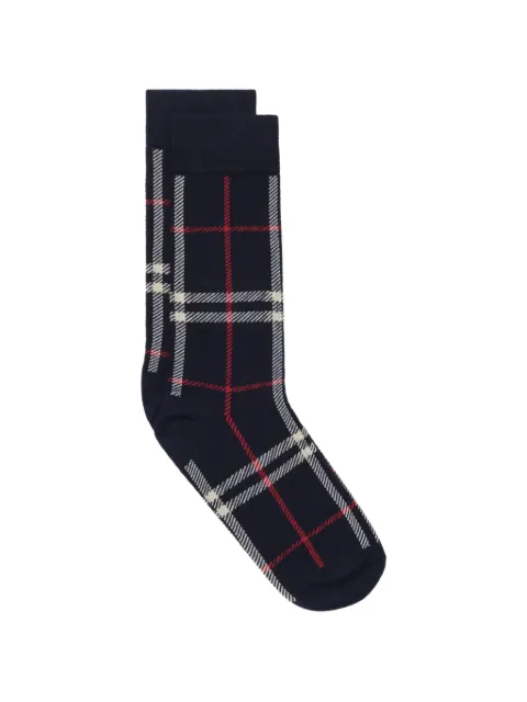 Burberry Check cotton nylon-blend socks