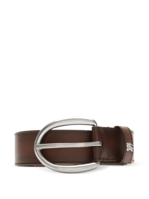 Burberry leather logo-detail belt