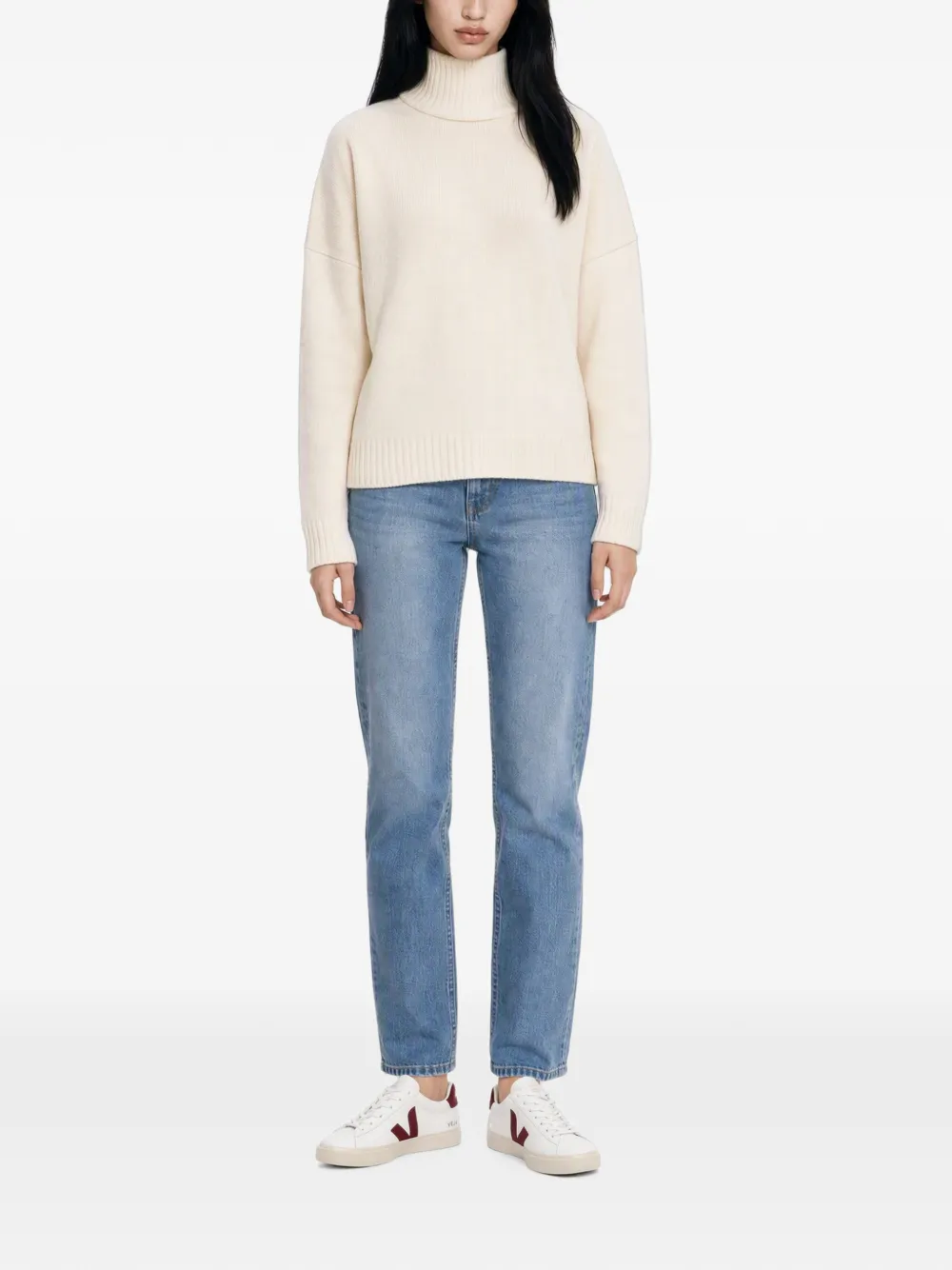 Max Mara Coltrui met verlaagde schouders Wit